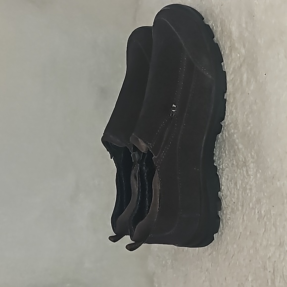 LANDS END YOUTH/ADOLESCENT UNISEX WEATHER MOC SLIP ON SHOES SIZE 7 M - Picture 6 of 11